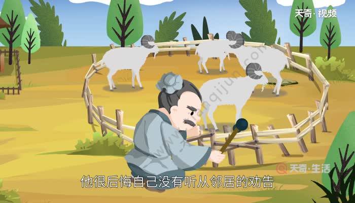 亡羊補牢這則寓言告訴了我們_亡羊補牢告訴我們什么道理_亡羊補牢告訴我