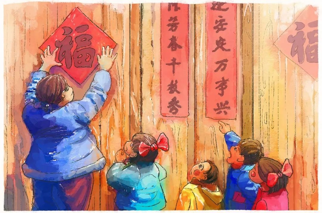 過年漂亮簡單手抄報怎么畫_過年手抄報簡單又漂亮_過年了簡單的手抄報