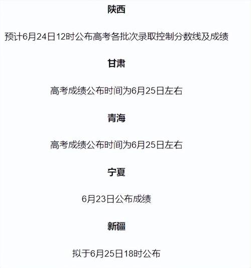 內蒙古高考成績公布時間_內蒙古高考公布成績時間是幾號_內蒙古高考成績時間2024