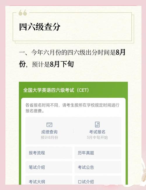 2024上半年四六級(jí)成績(jī)發(fā)布時(shí)間_2024年cet6成績(jī)查詢時(shí)間_四六級(jí)成績(jī)查詢方法