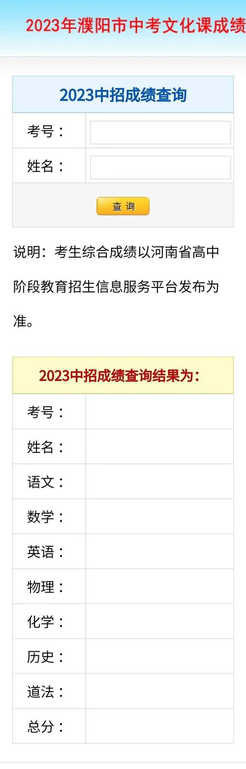 河南省中招考試成績查詢_2022年南陽中考成績公布時間_南陽市中考成績查詢時間