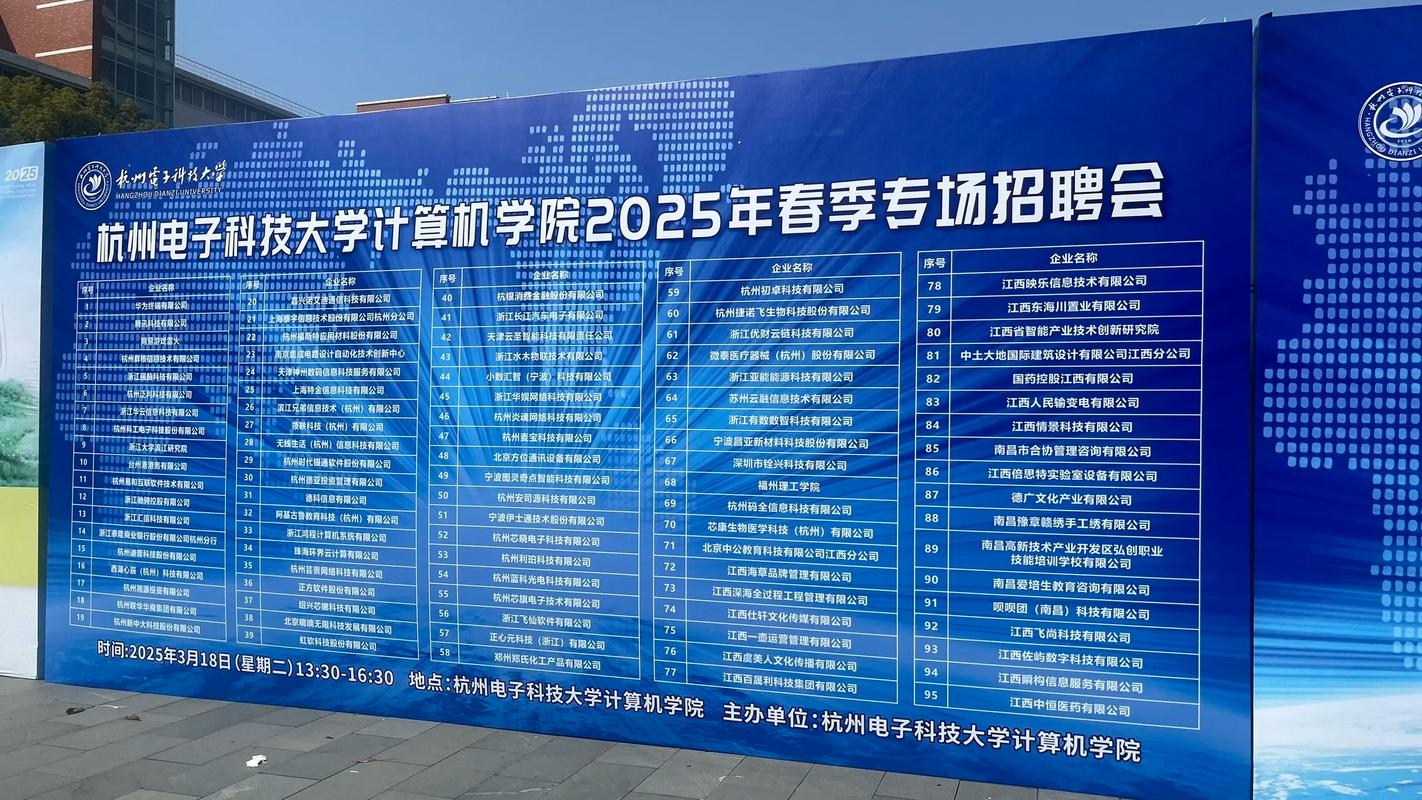 杭州電子科技大學(xué)2025屆畢業(yè)生招聘會_杭州電子科技大學(xué)就業(yè)網(wǎng)_浙江省高校畢業(yè)生專精特新中小企業(yè)招聘會